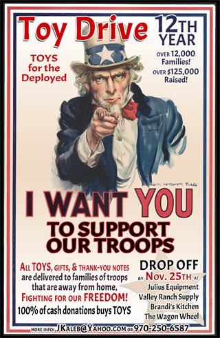 Toy Drive for US Military